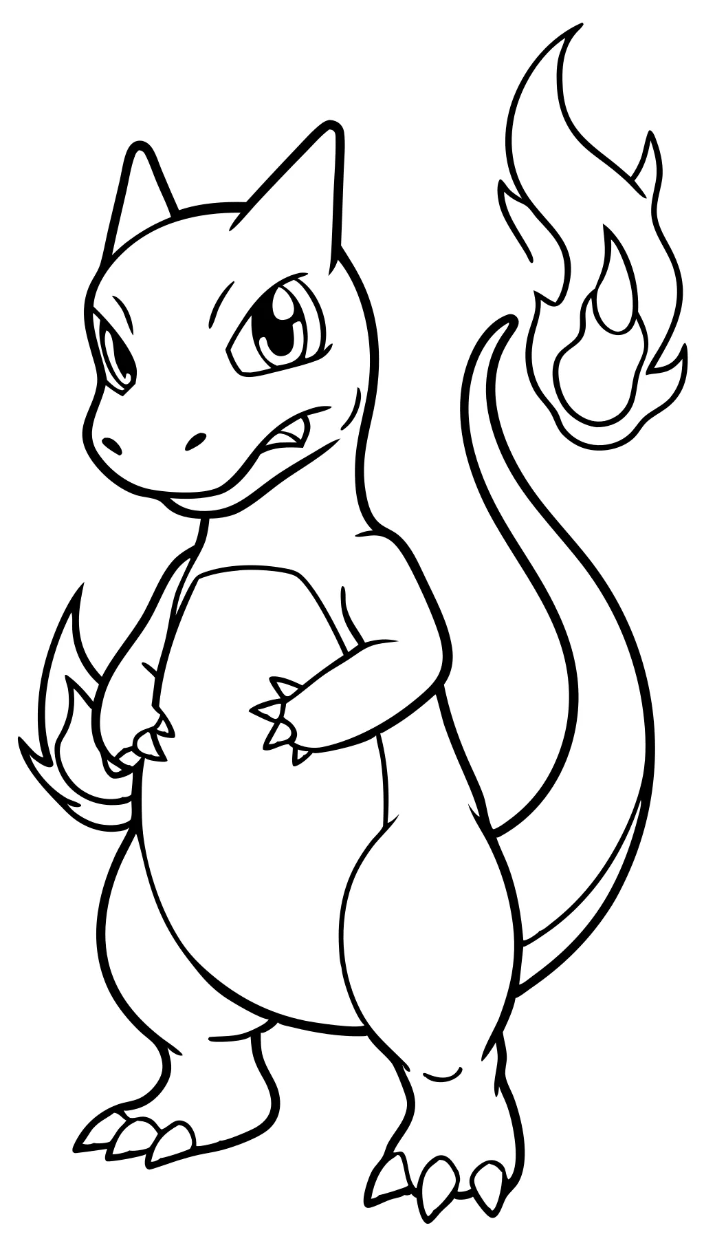 charmeleon pokemon coloring pages